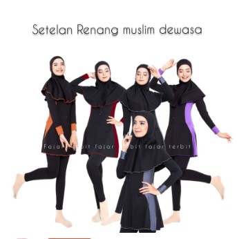 Baju Renang Muslimah By Fajar Terbit