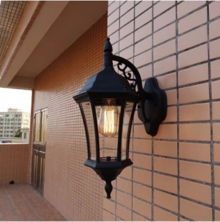 Lampu Dinding Outdoor lampu Hias Klasik