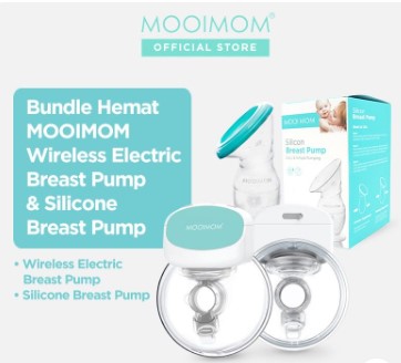MOOIMOM Hands Free Wireless Electric Breast Pump