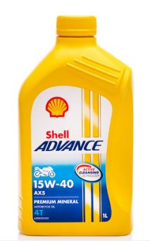 Shell Advance 4T AX5 15W-40 1L