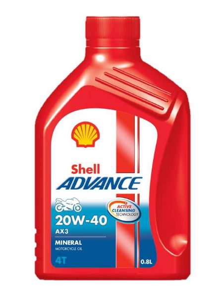 Shell Advance AX3 20W-50 0.8 Liter
