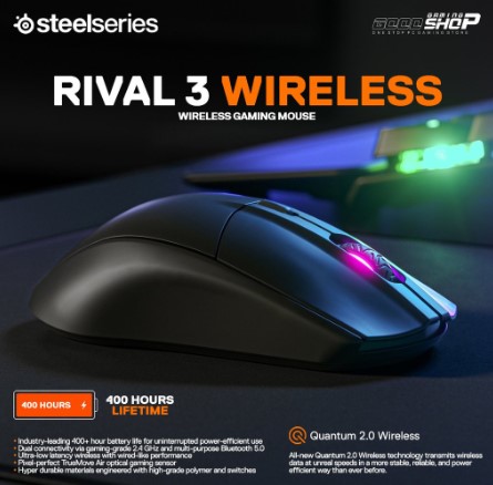 Steelseries Rival 3 Wireless