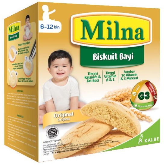 Milna Biskuit Bayi Original