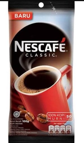Nescafe Classic Kopi Hitam Murni