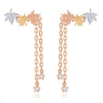 Anting Emas Korea Autumn Leaves Collection Gold 17K In Your Seoul