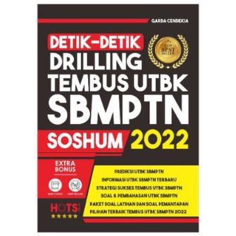 Buku Detik-Detik Drilling Tembus UTBK Soshum 2022
