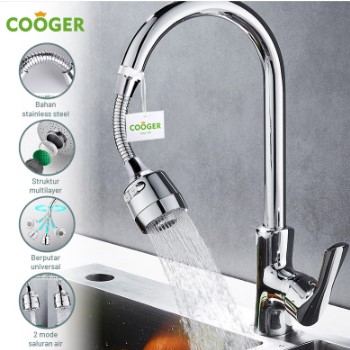 Cooger Kran Sink Dapur Flexsible