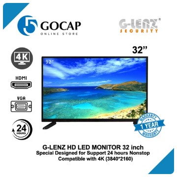 G-LENZ Monitor LED 32 Inch 4K