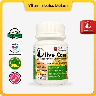 Olive Care Vitamin Kucing untuk Nafsu Makan