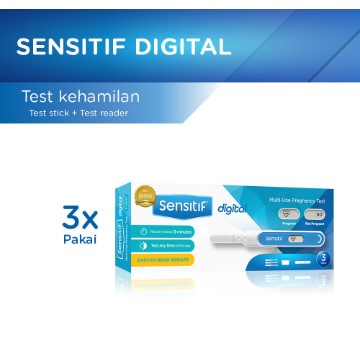 Sensitif Digital 3 Kali Pakai Test Pack
