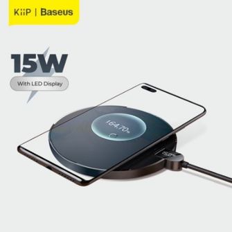 Baseus Wireless Charger Digital Led Fast Charging