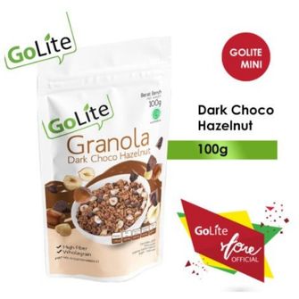 Granola Golite Dark Chocolate Hazelnut Toasted Muesli 100gr
