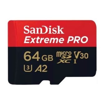 Sandisk MicroSD Extreme Pro A2 U3 64GB 200MBps
