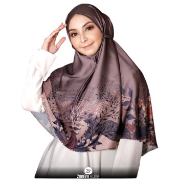 Zaneva - Hijab Bergo Motif Printing